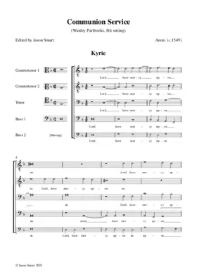 Communion Service (Wanley Partbooks, 8th setting))