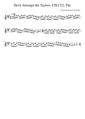 The Devil Amongst the Taylors. CJS.