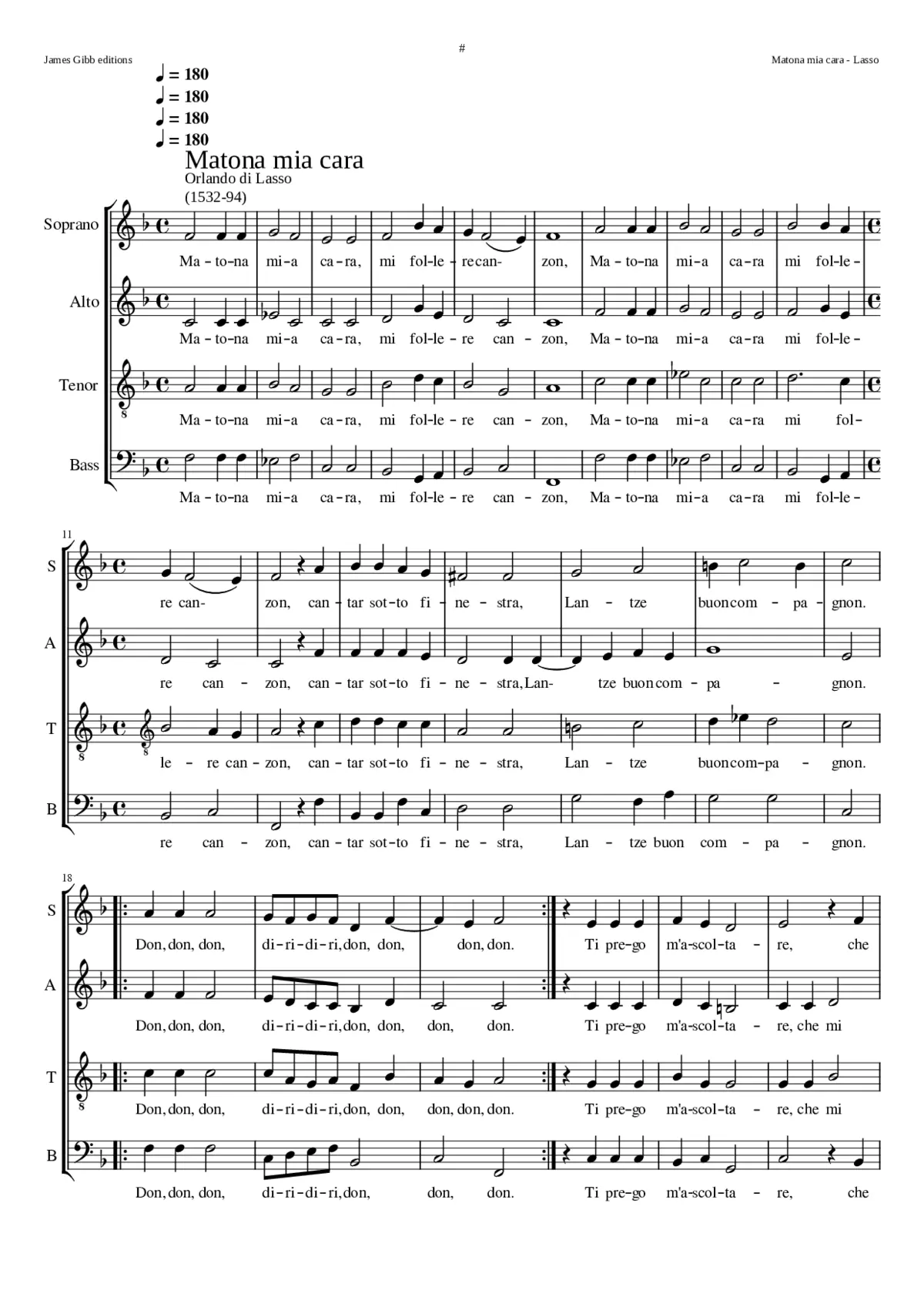 Matona mia cara - Page 1