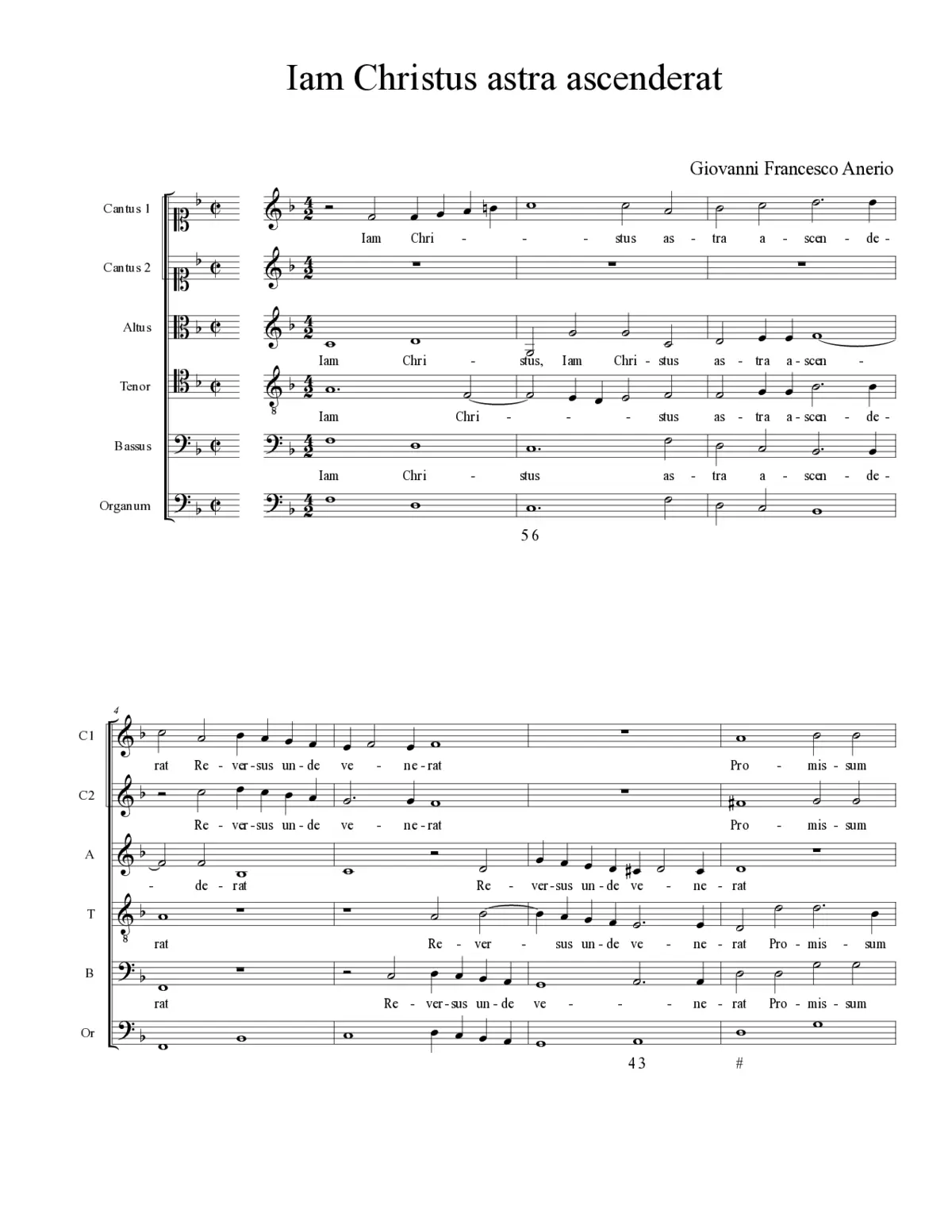 Iam Christus astra ascenderat - Page 1