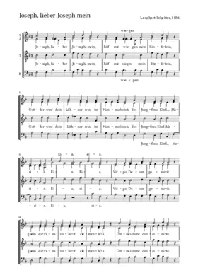 Joseph, lieber Joseph mein a 4