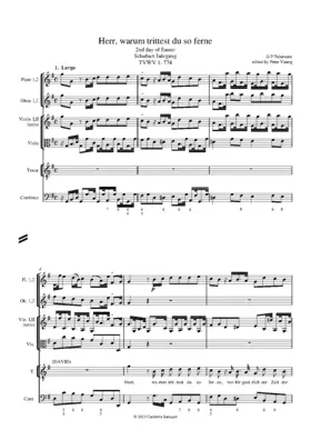 Herr, warum trittest du so ferne