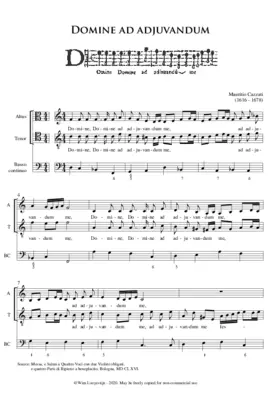 Domine ad adjuvandum