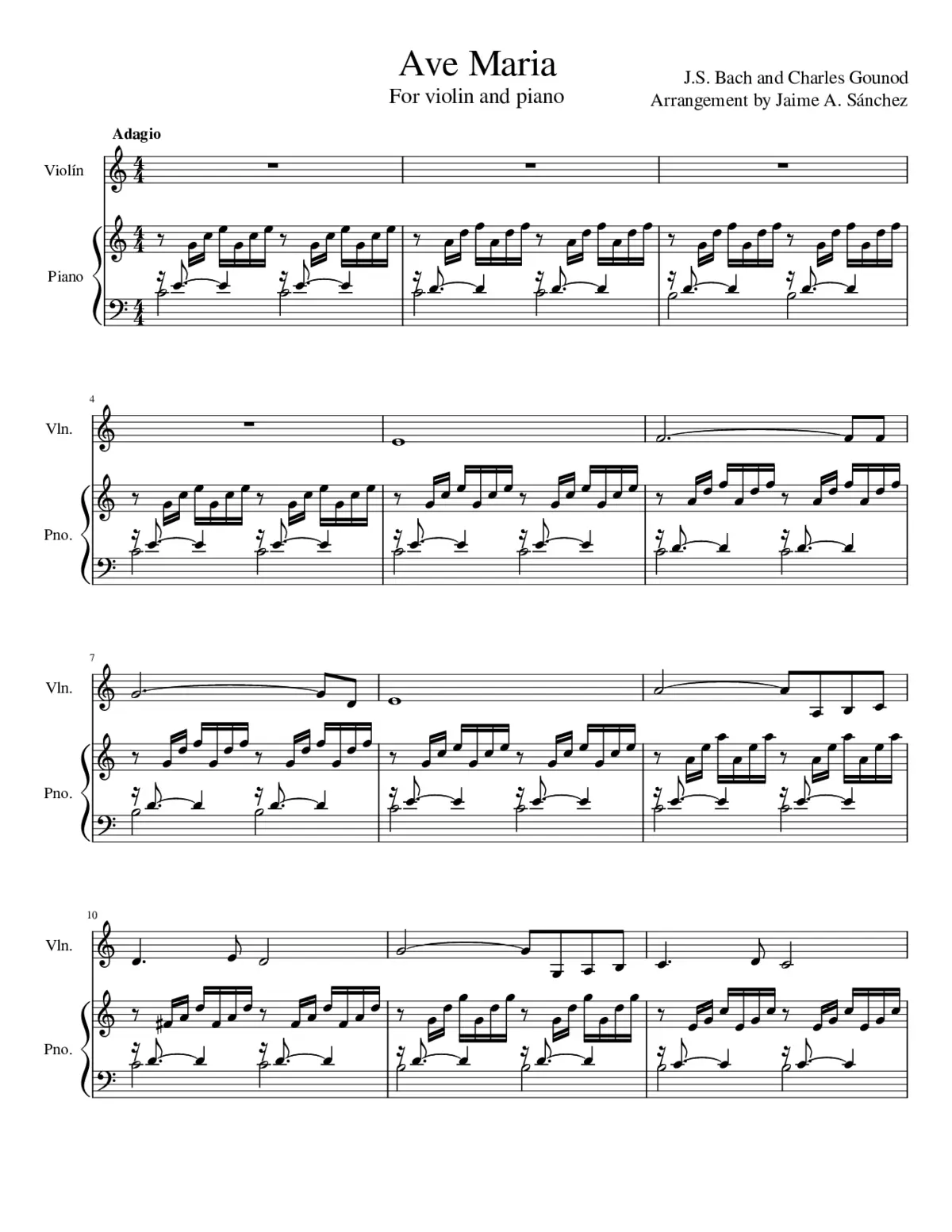 Ave Maria - Page 1