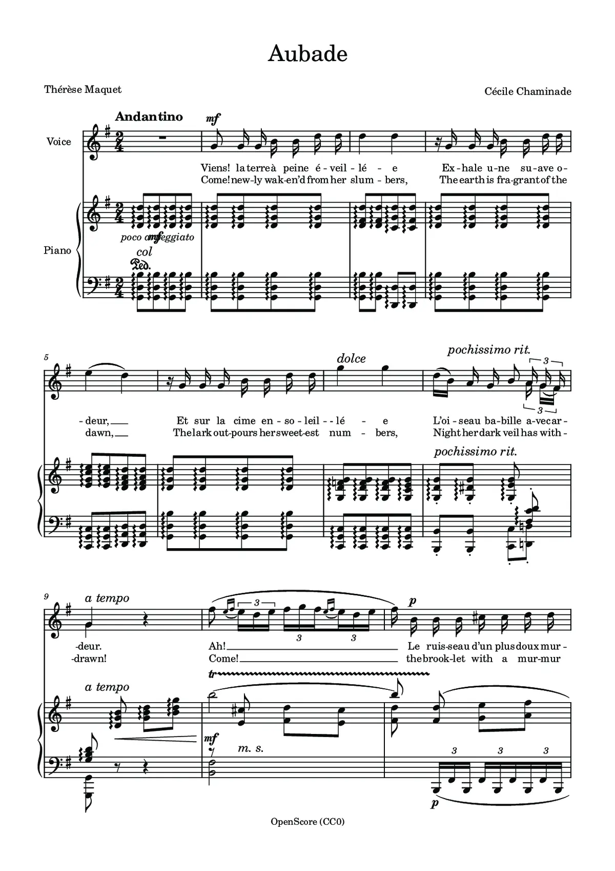 Aubade - Page 1