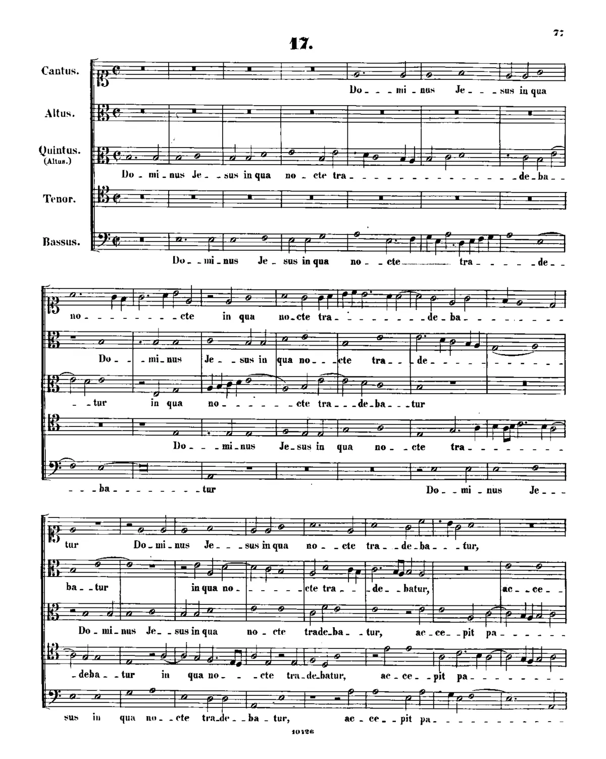 Dominus Iesus in qua nocte - Page 1