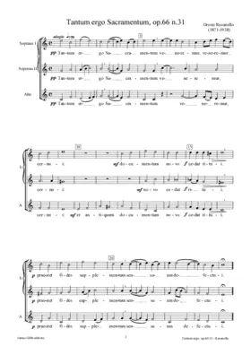 Tantum ergo, op. 66/31