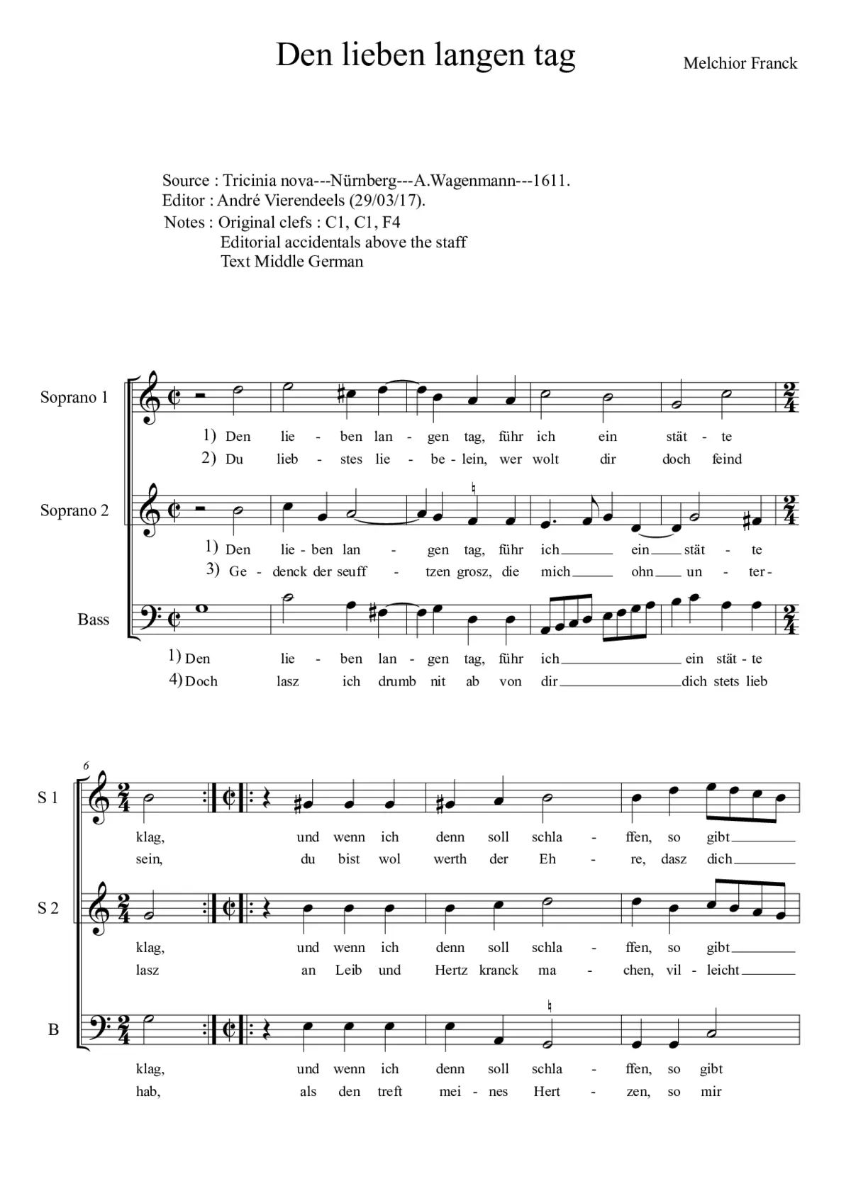 Den lieben langen tag - Page 1