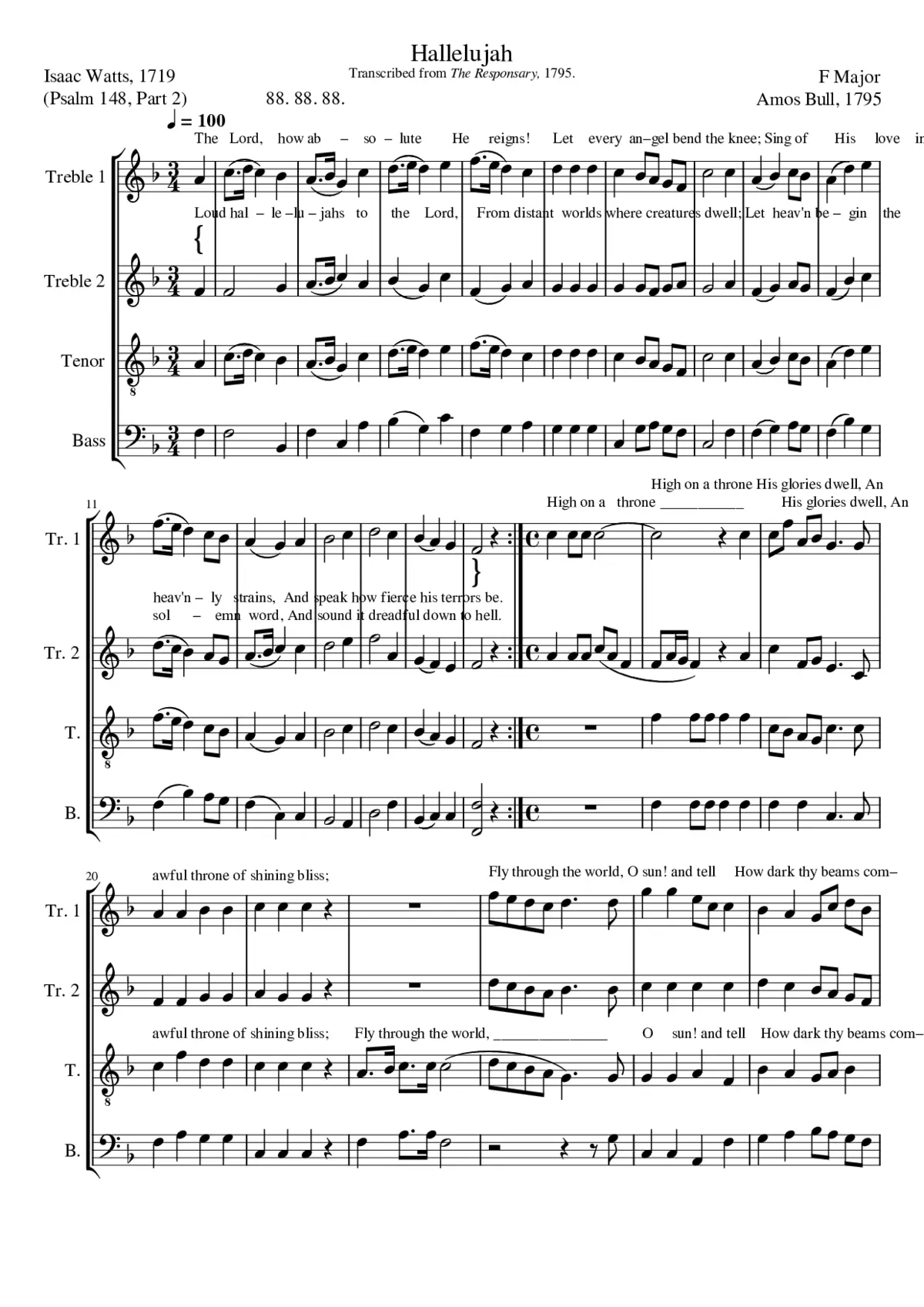 Hallelujah - Page 1