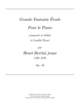 Grande Fantaisie Etude