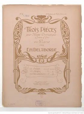 3 Pièces pour Harpe chromatique