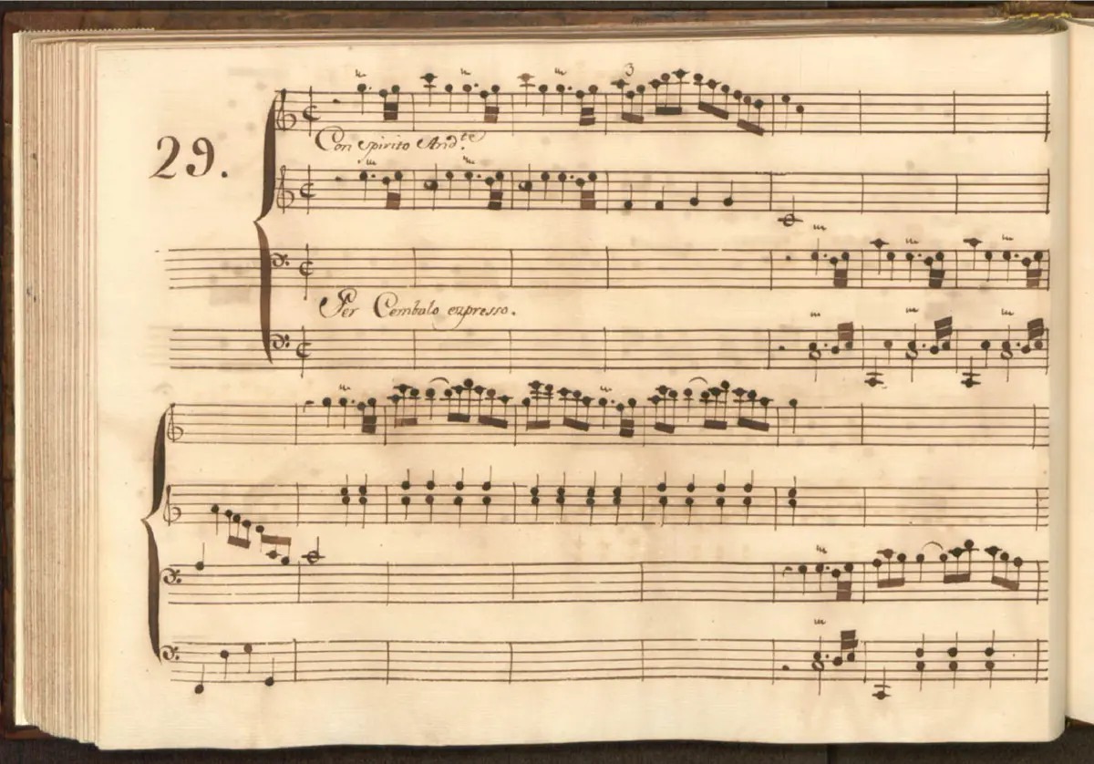Keyboard Sonata in C major - Page 1