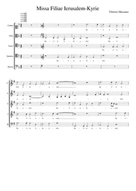 Missa Filiae Ierusalem