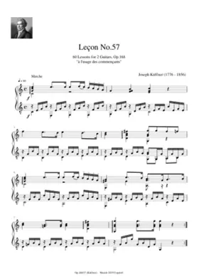 60 Lessons for 2 Guitars Op.168