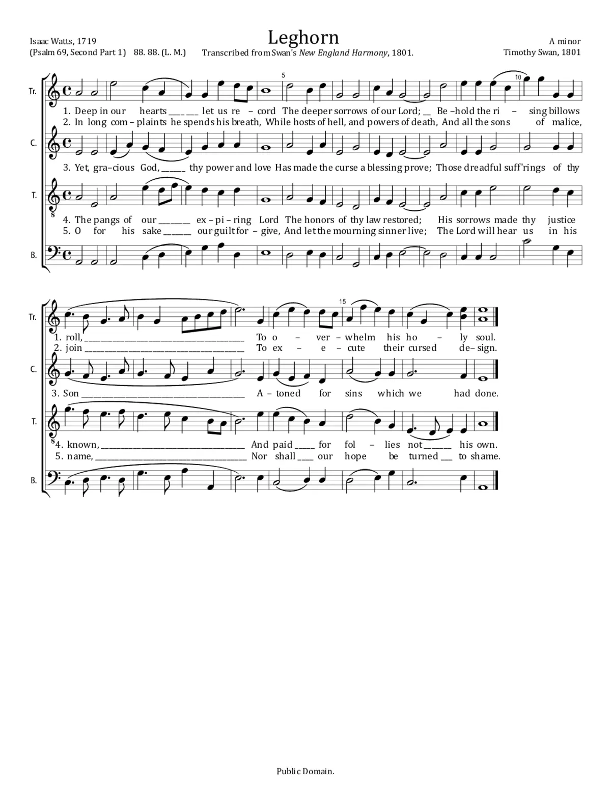 Leghorn - Page 1