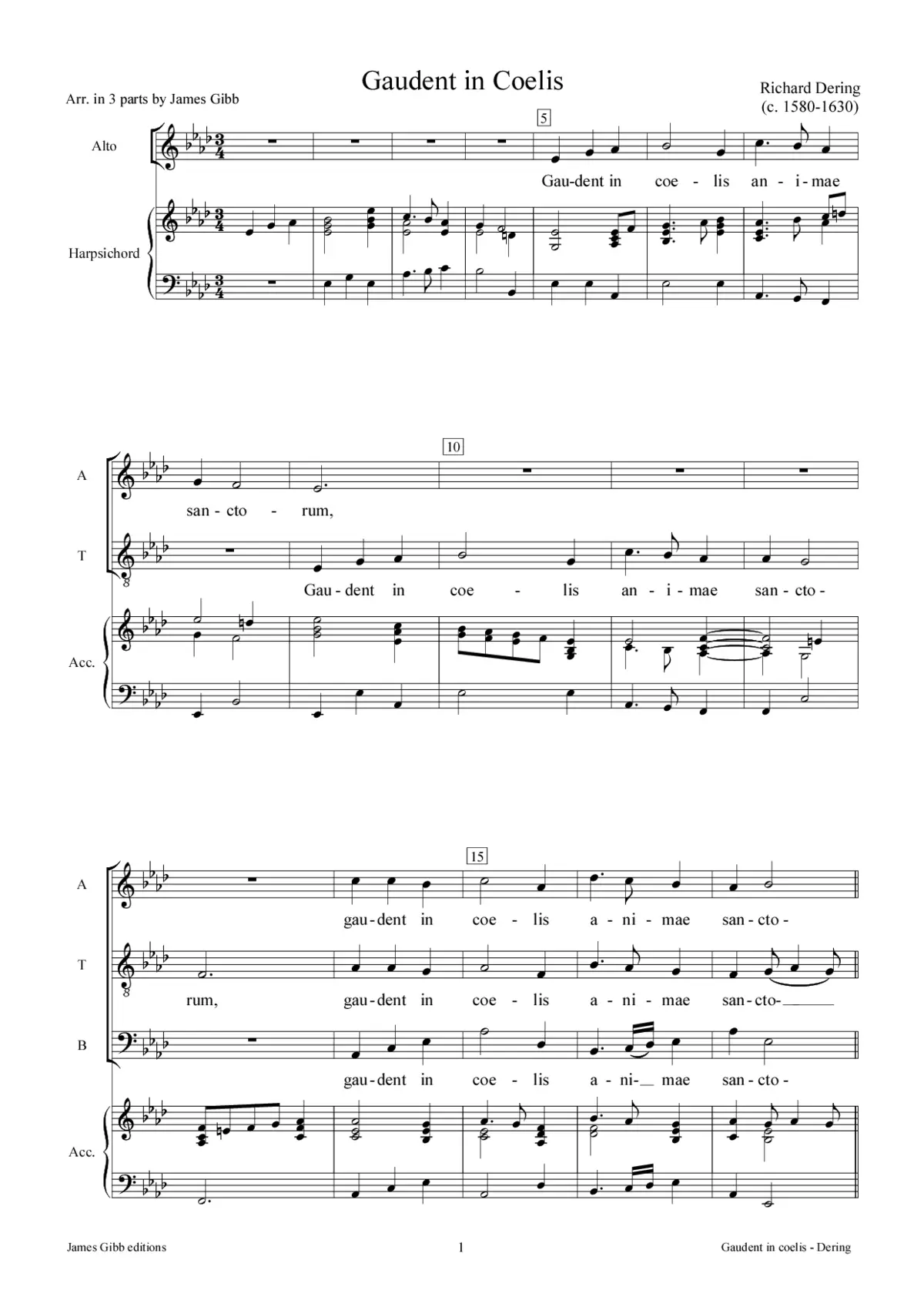 Gaudent in coelis - Page 1