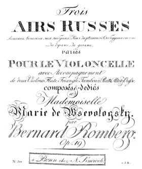 3 Airs russes variés