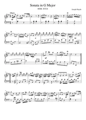 Flötenuhr in C major Hob.XIX:8