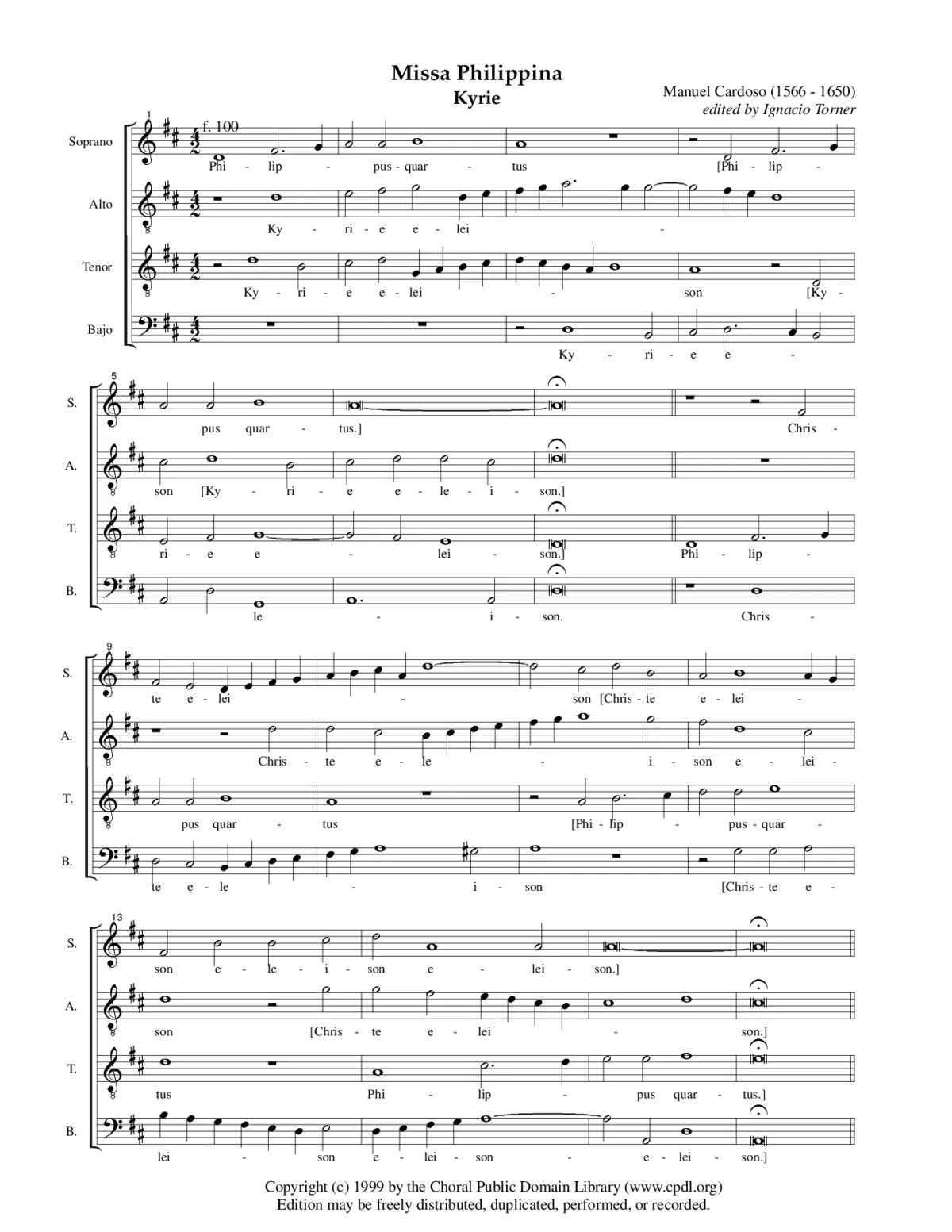 Missa Philippina - Page 1