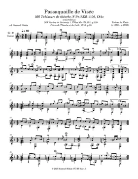 Pasacalle in d minor