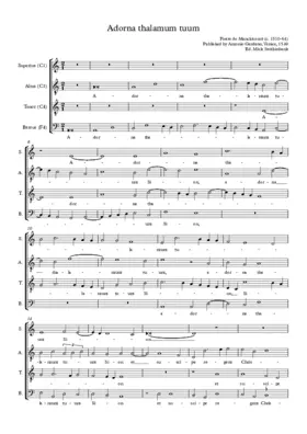 Adorna thalamum tuum