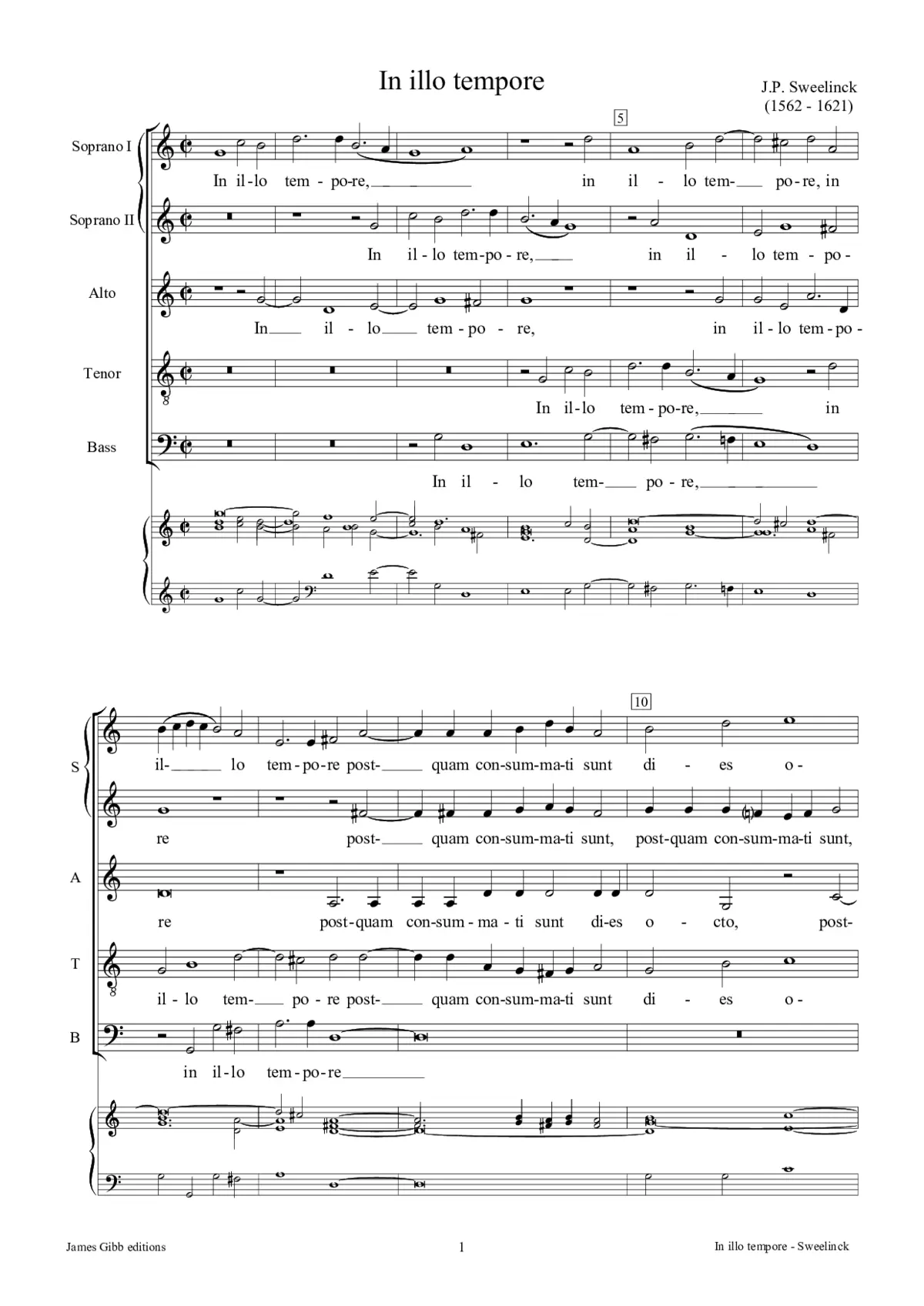 In illo tempore postquam - Page 1