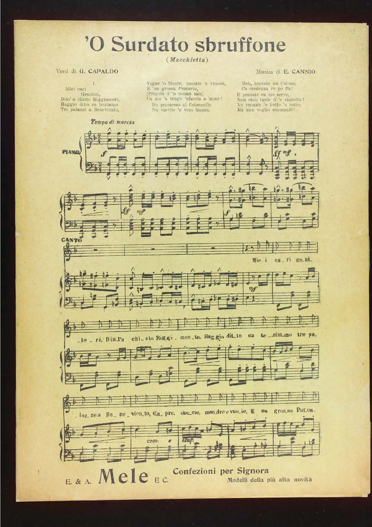 'O surdato sbruffone - Page 1
