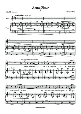 À une Fleur