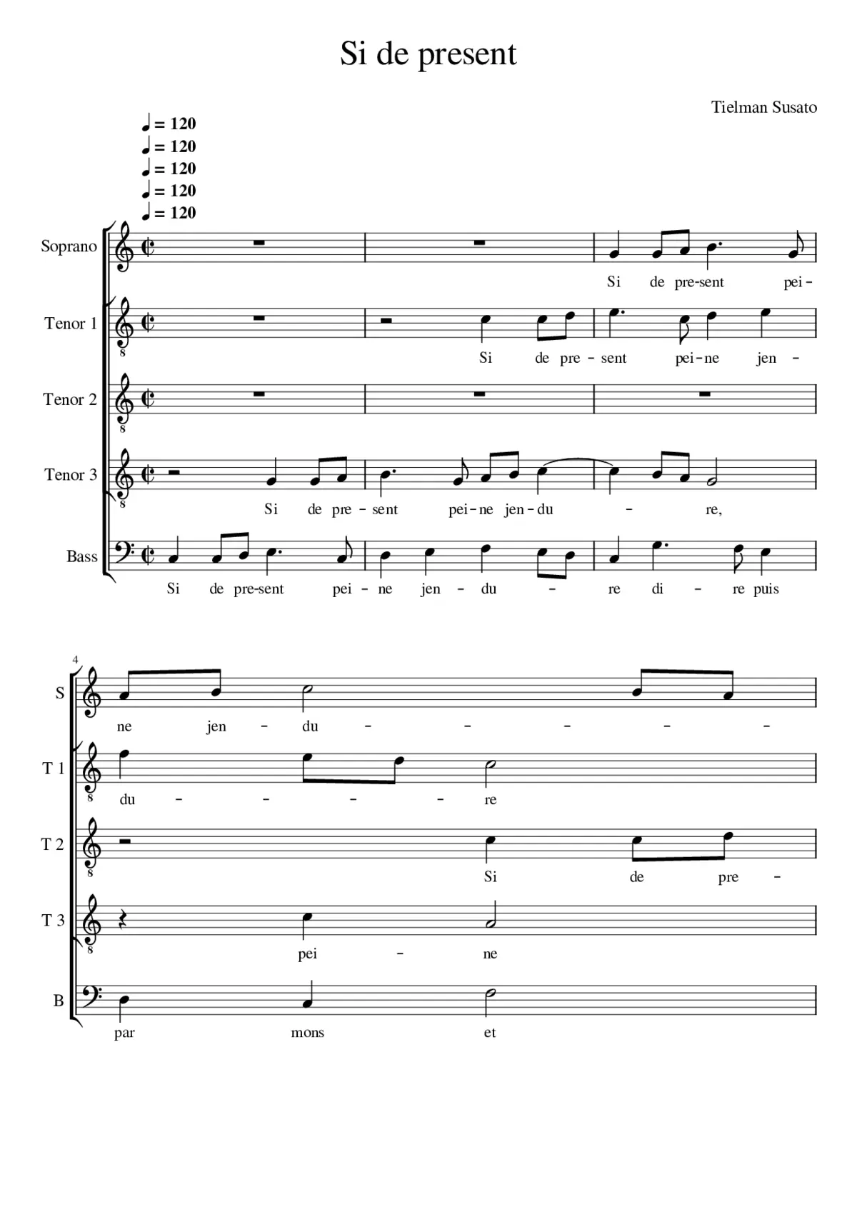 Si de present - Page 1