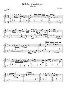 Goldberg-Variationen BWV 988