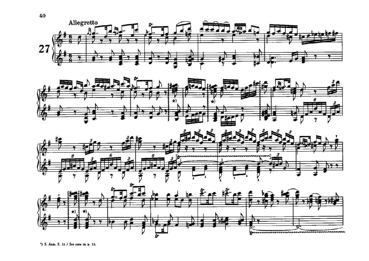 Flötenuhr in G major, Hob.XIX:27 - Page 1