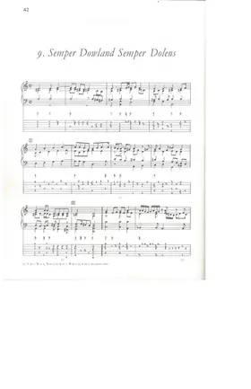 ''Semper Dowland Semper Dolens'' pavan for lute