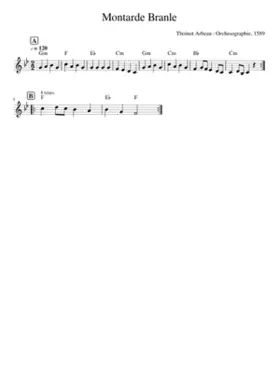 Montarde Branle