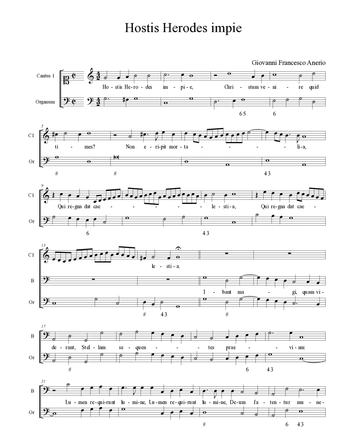 Hostis Herodes impie - Page 1