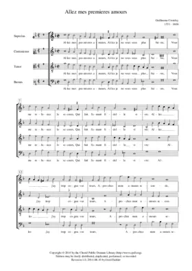 Allez mes premières amours