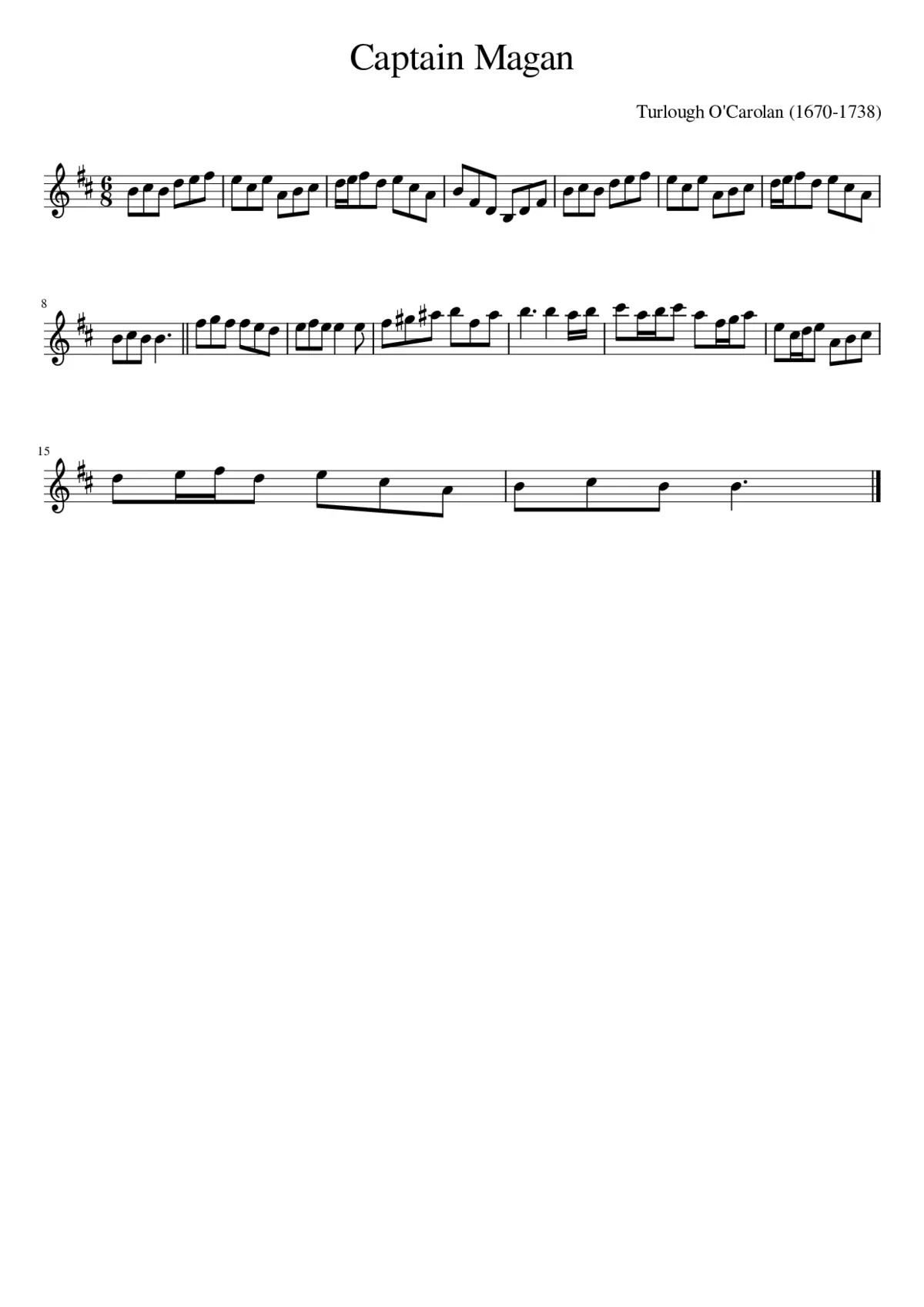 Captain Magan - Page 1