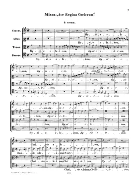 Missa Ave Regina coelorum