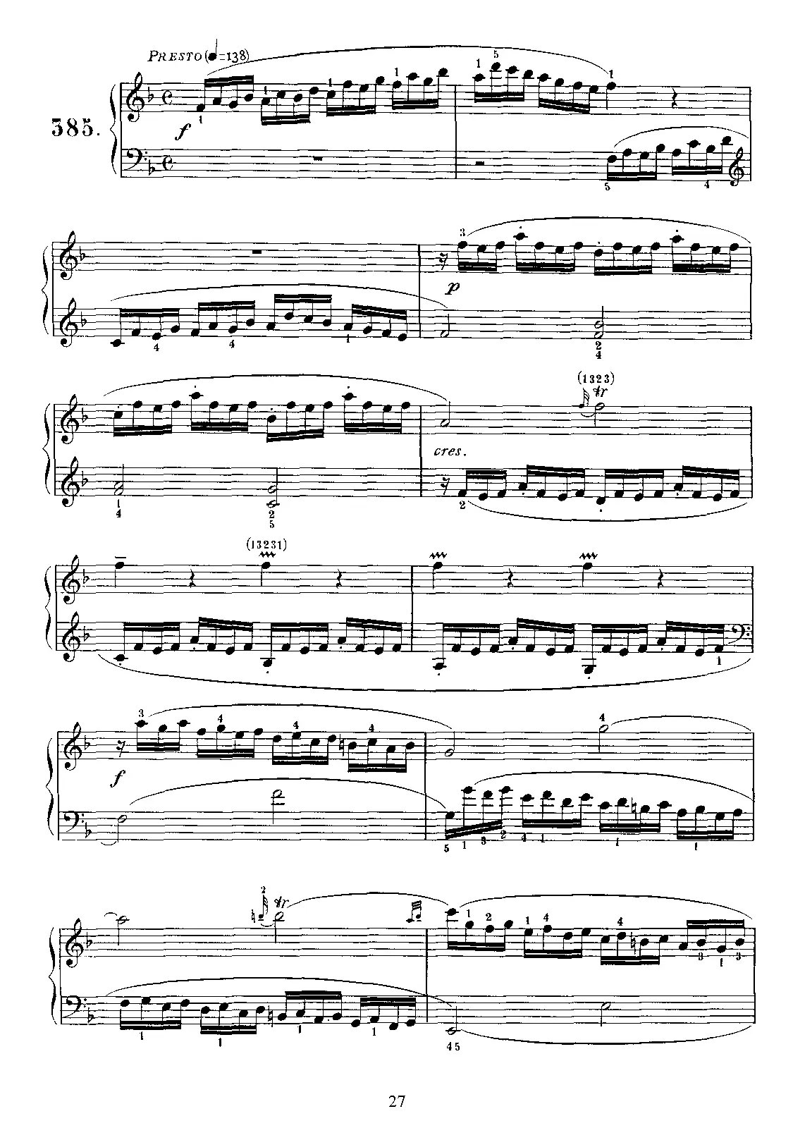 Keyboard Sonata in F major - Page 1