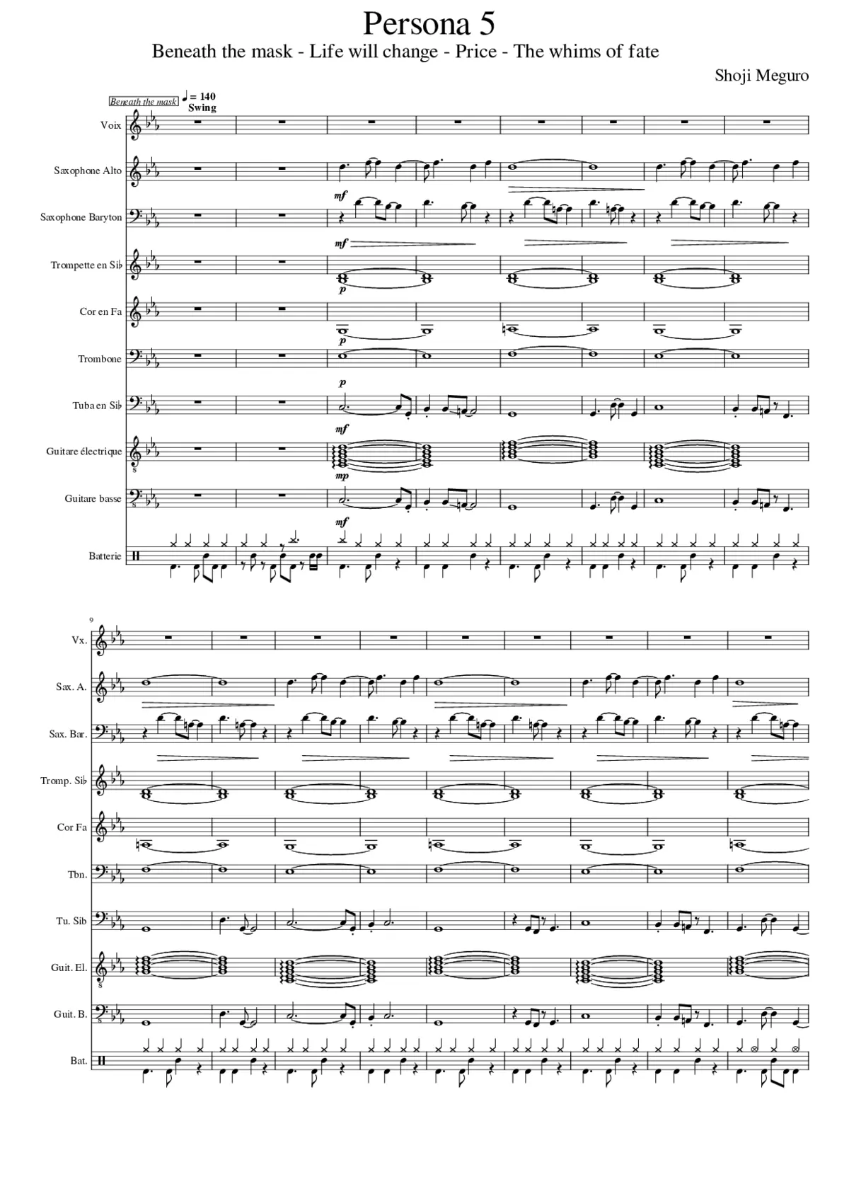 Persona 5 Mix - Page 1