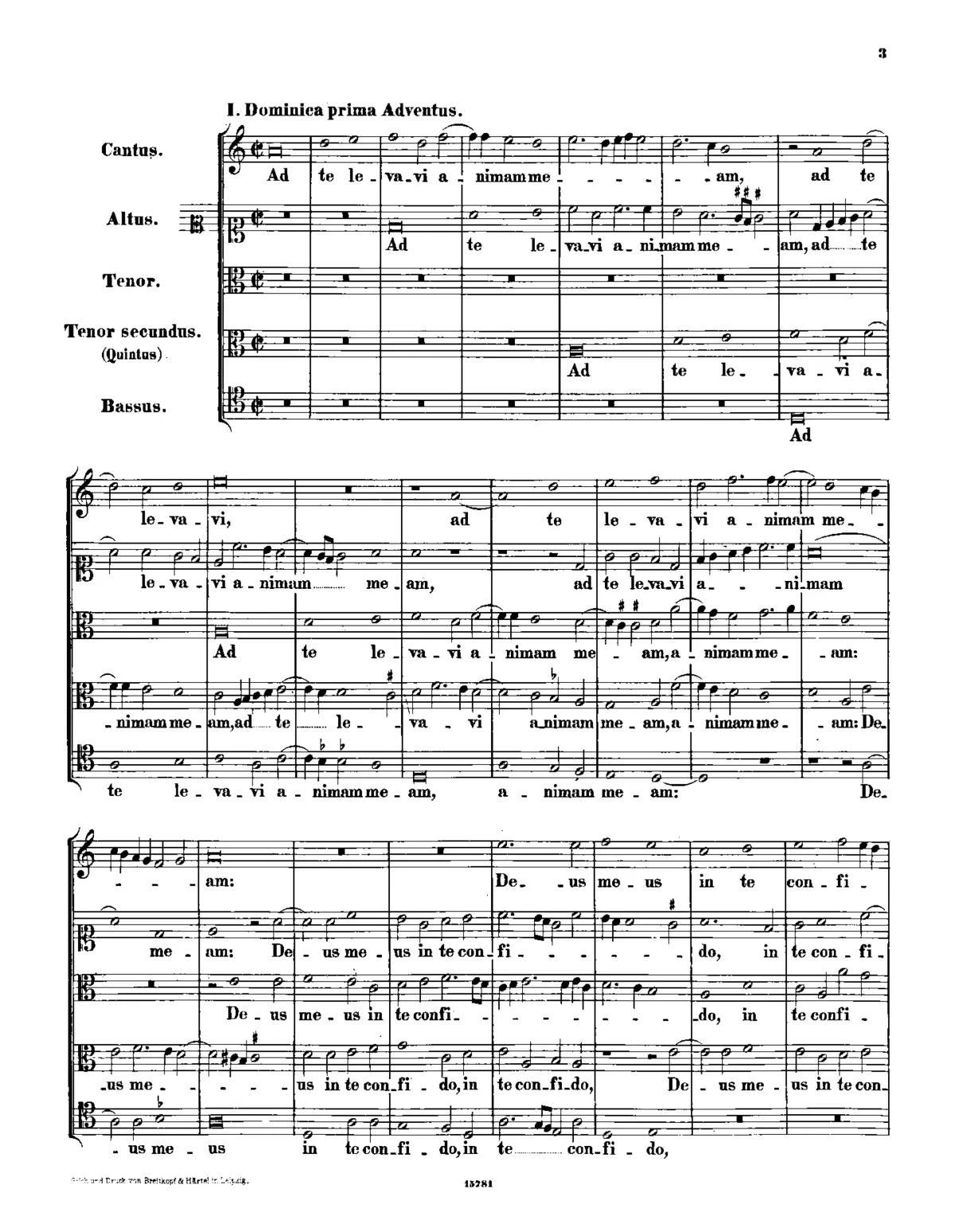 Ad te levavi animam meam - Page 1