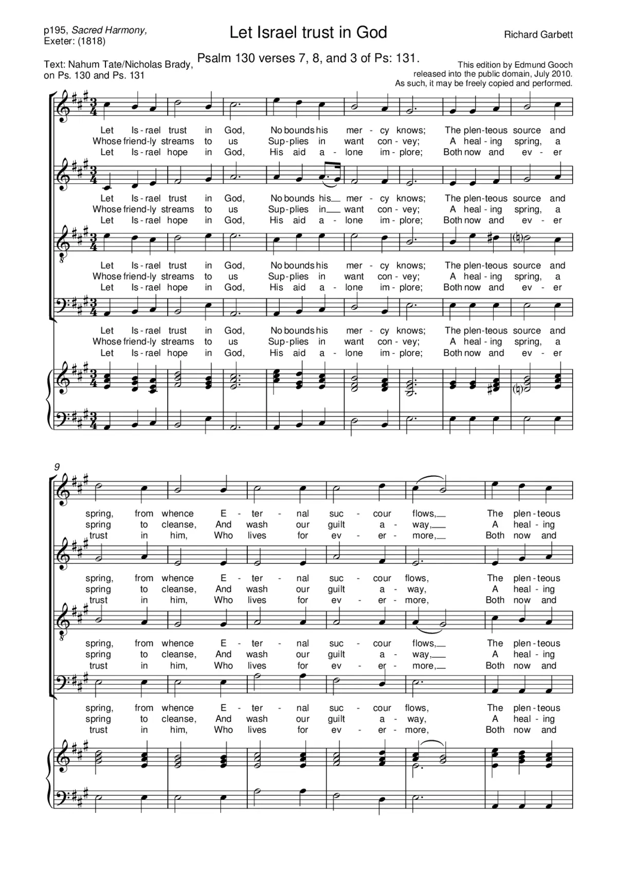 Let Israel trust in God - Page 1