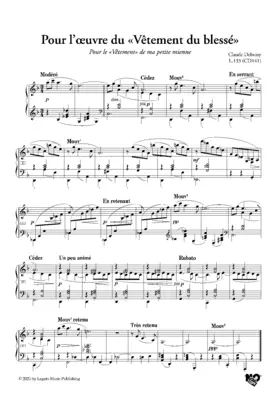 Pièce pour le Vêtement du blessé