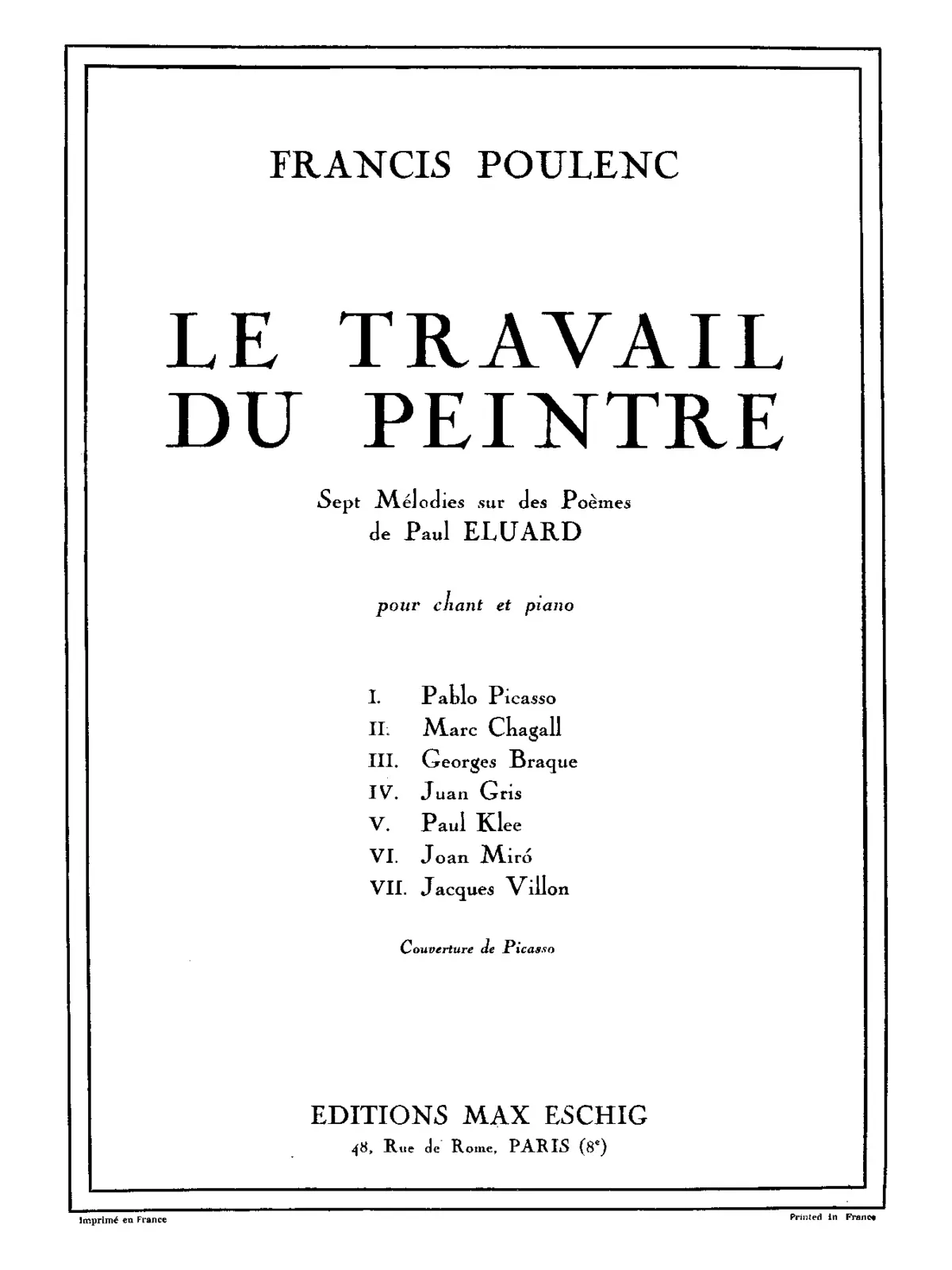 Le travail du peintre - Page 1