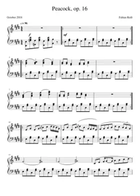 Peacock op. 16