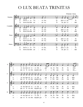 O lux beata Trinitas