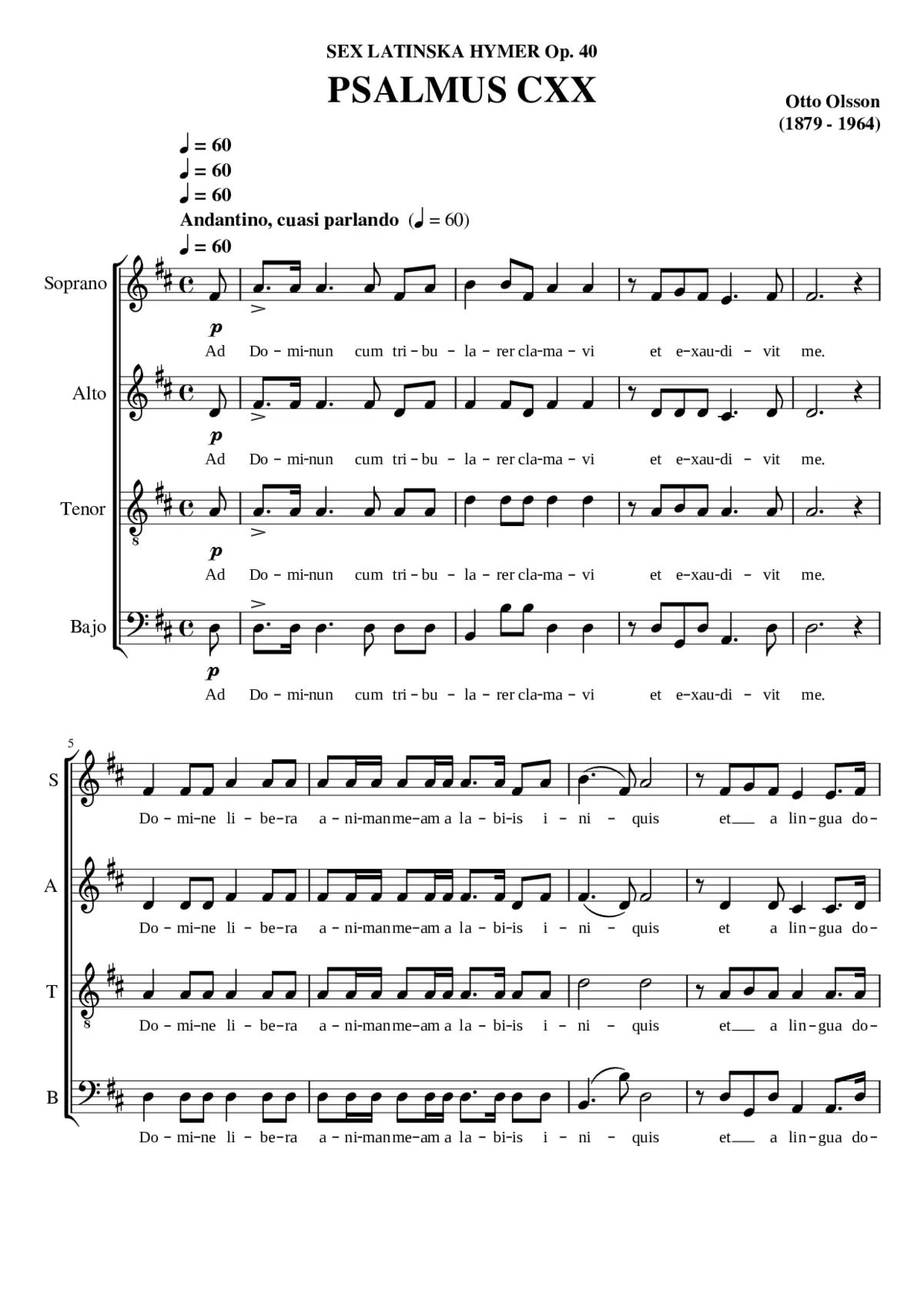 Psalmus CXX - Page 1