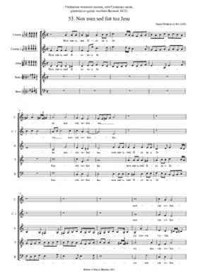 Non mea sed fiat tua