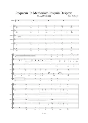 Requiem in Memoriam Josquin Desprez