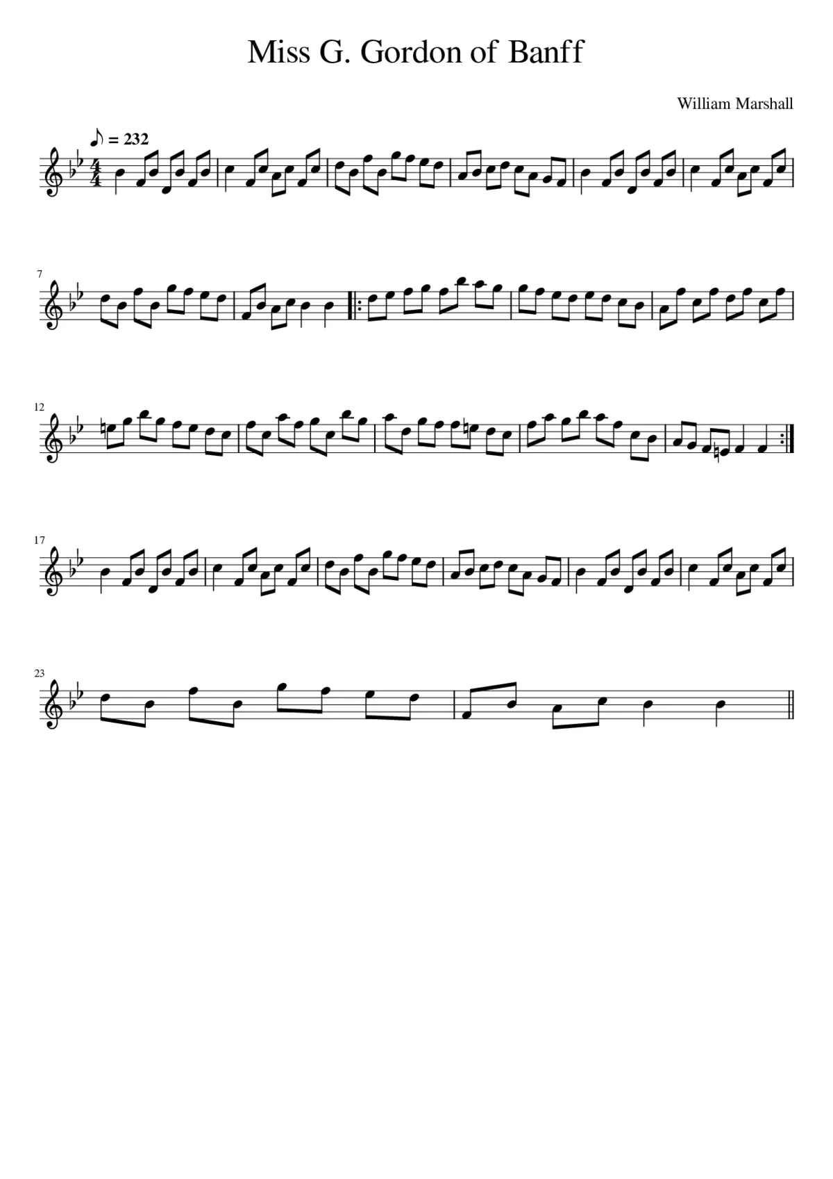 Miss G. Gordon of Banff - Page 1
