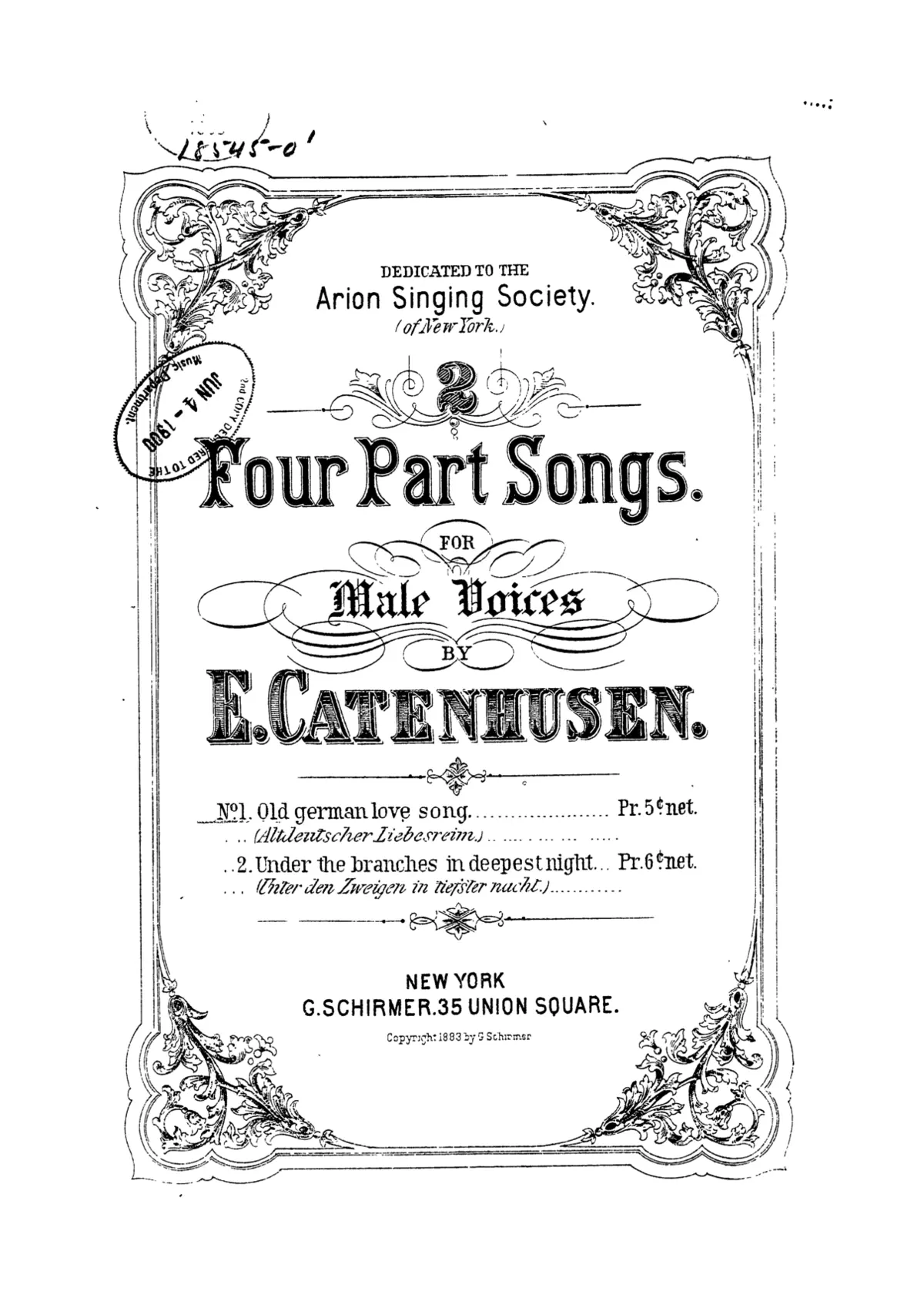 2 Songs - Page 1